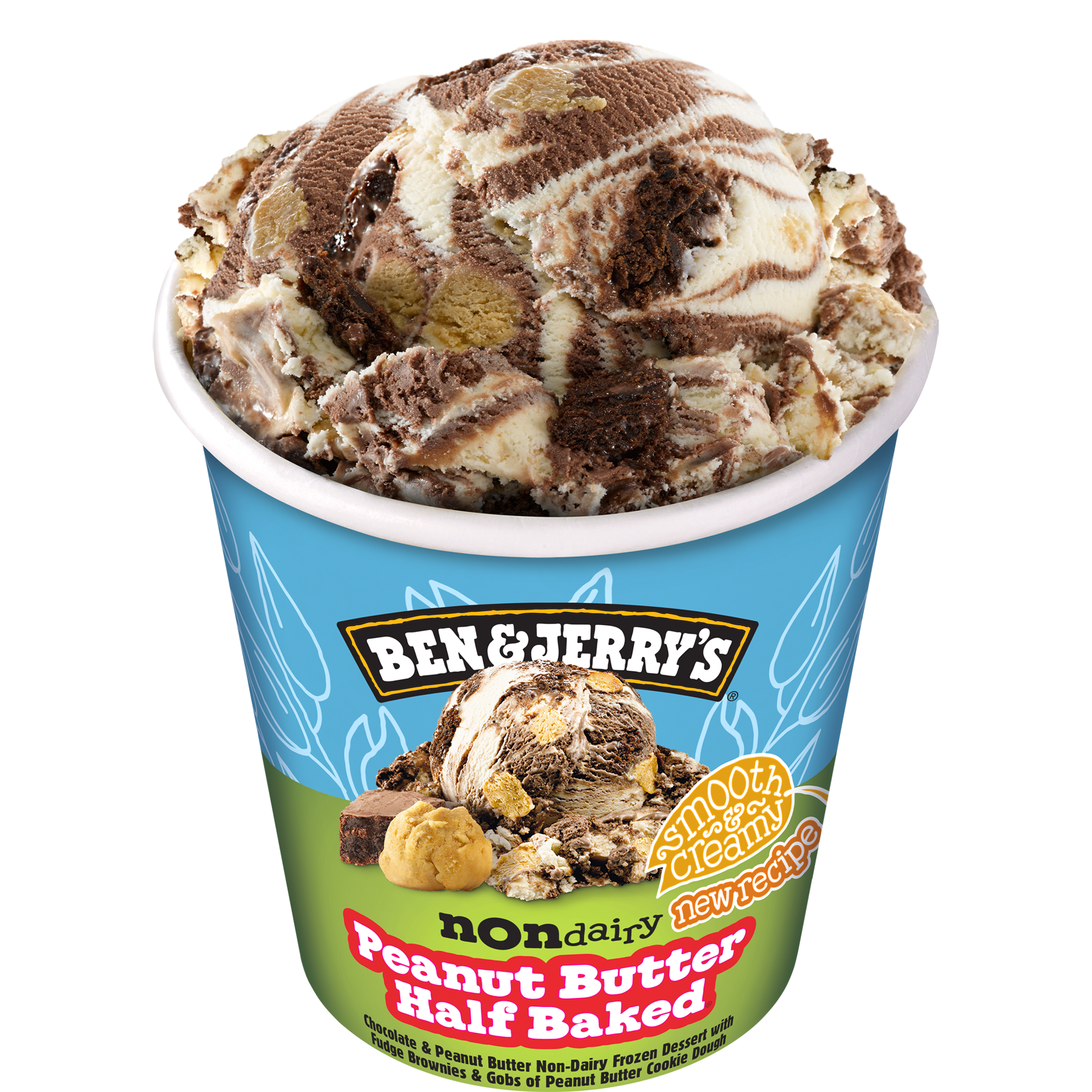 Peanut Butter Half Baked Non Dairy Oat Ben Jerry s